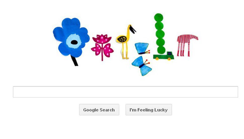 Spring Google Logo - Spring equinox celebrated by cheery Google doodle