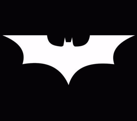 Batman Dark Knight Logo - Batman Dark Knight Symbol vinyl Car Laptop Graphics window Sticker ...