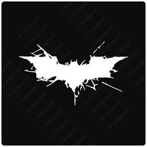 Batman Dark Knight Logo - Batman Dark Knight Rises Symbol Vinyl Decals Stickers, LOGO BANE DC