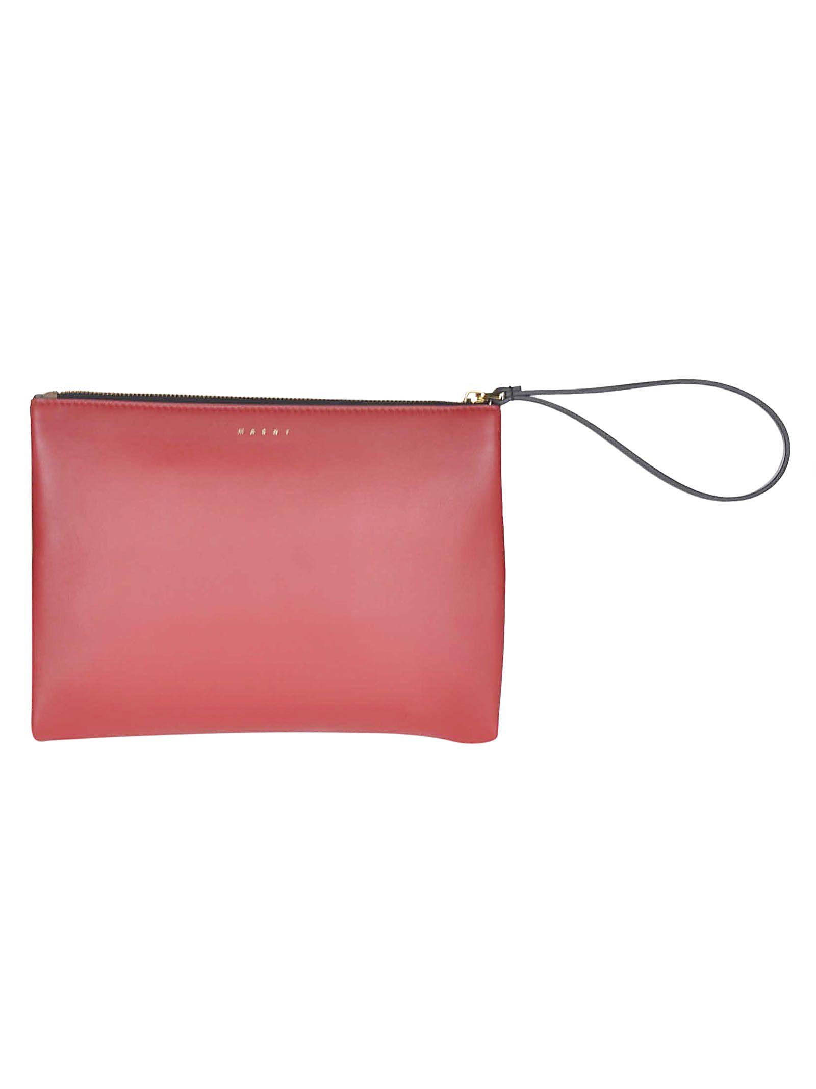 Marni Logo - Logo Clutch in Z2A41