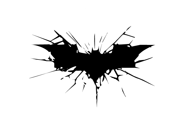 Batman Dark Knight Logo - The new Batman logo: The Dark Knight Rises. down with design