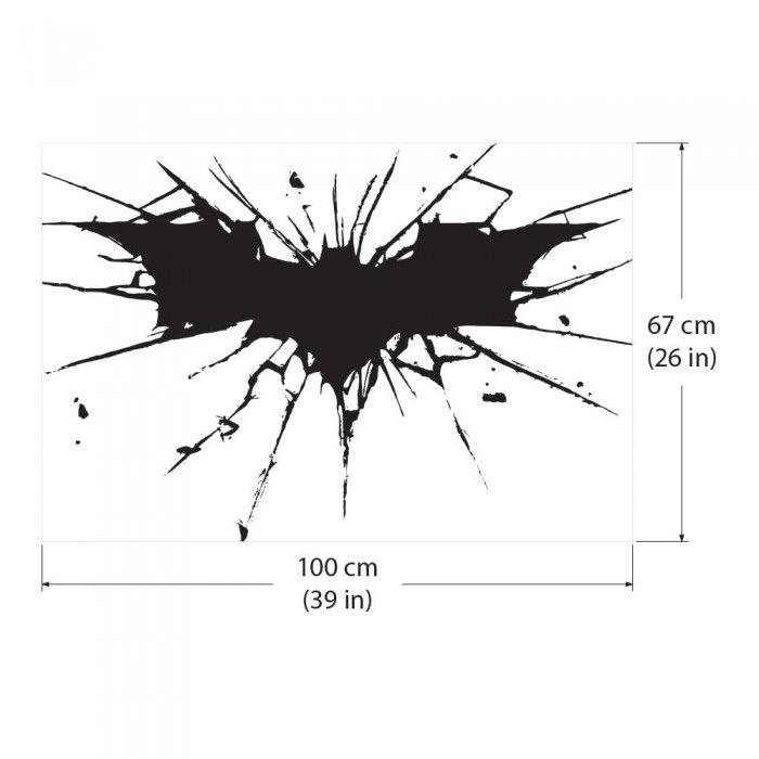 Batman Dark Knight Logo - Batman Dark Knight Logo Vinyl Wall Art Decal