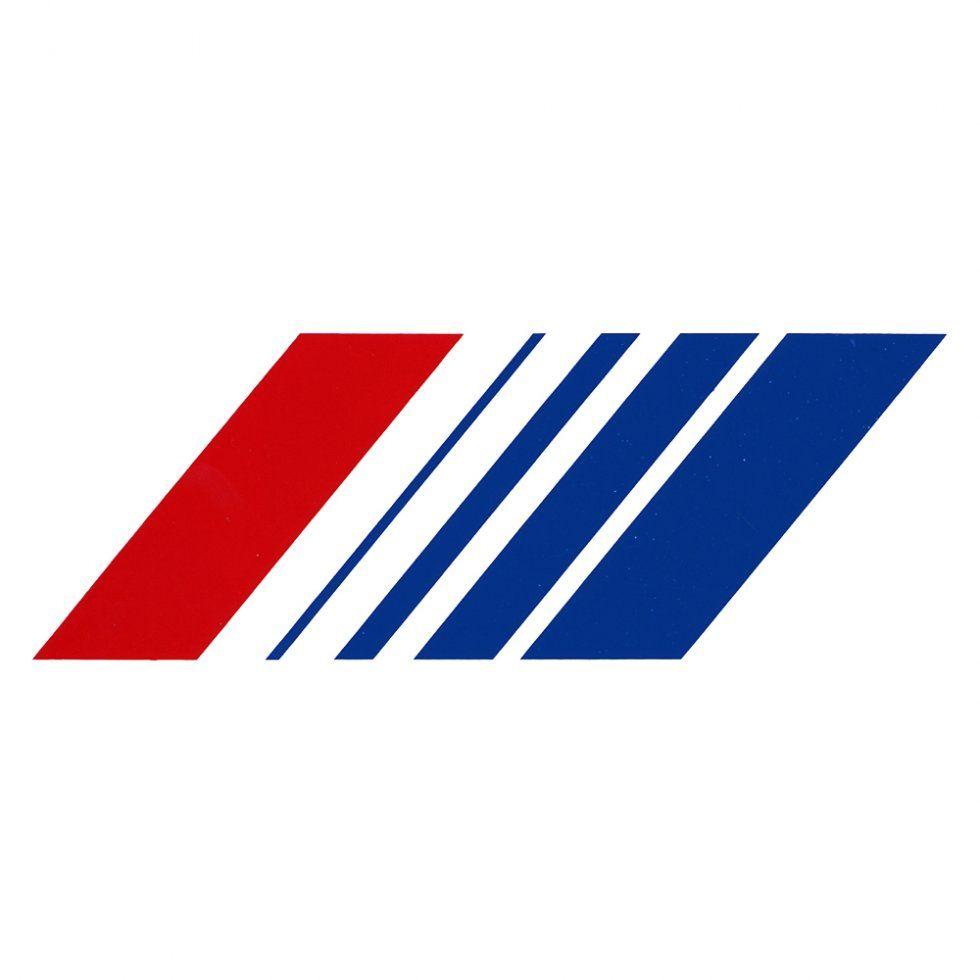 Gold White Blue Logo - Red and blue line Logos