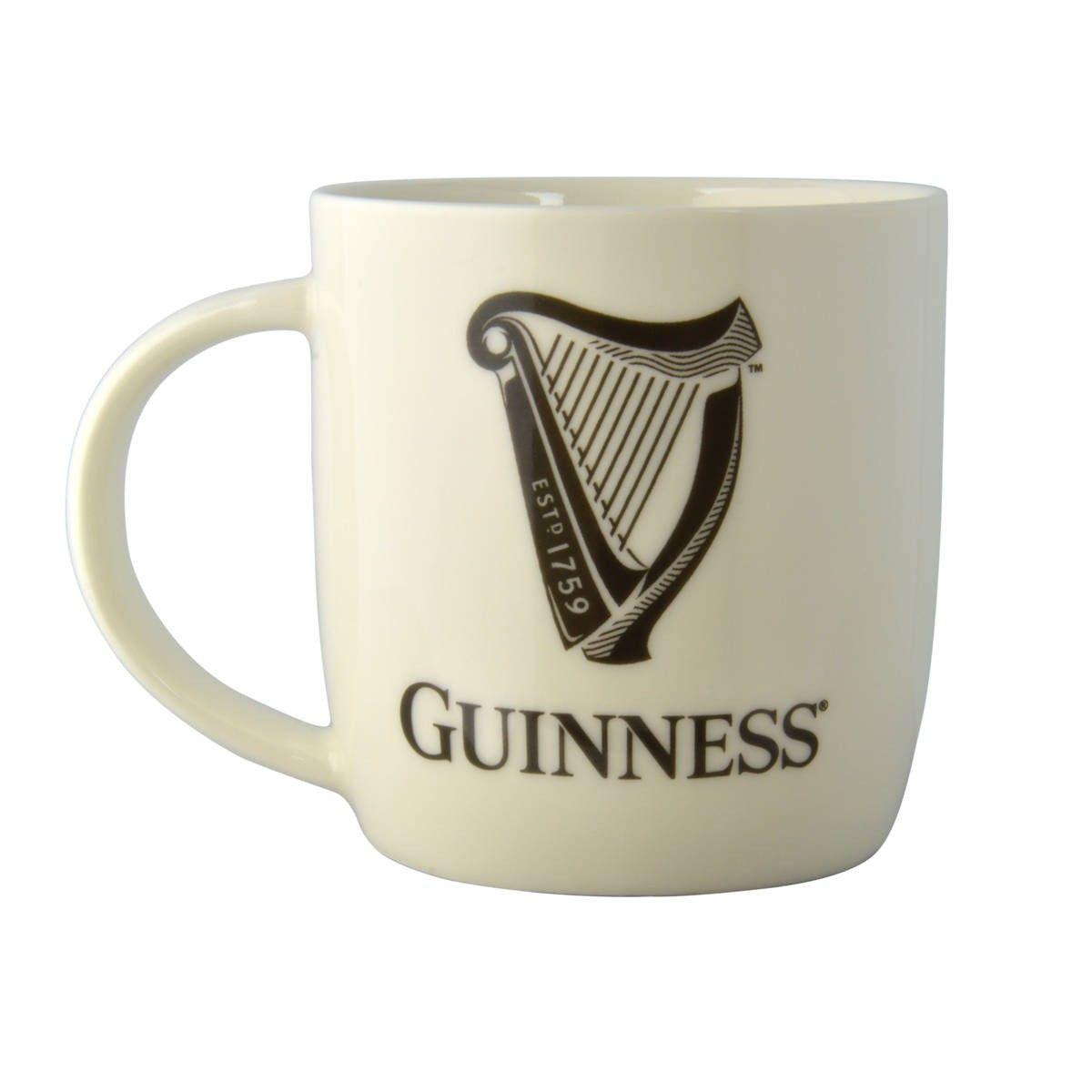 Harp Logo - Guinness White Harp Logo Mug