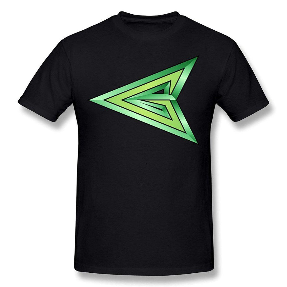 Green Arrowhead Logo - T Shirt Logo Crew Neck Men Green Arrow Arrowhead Symbol Wp ...