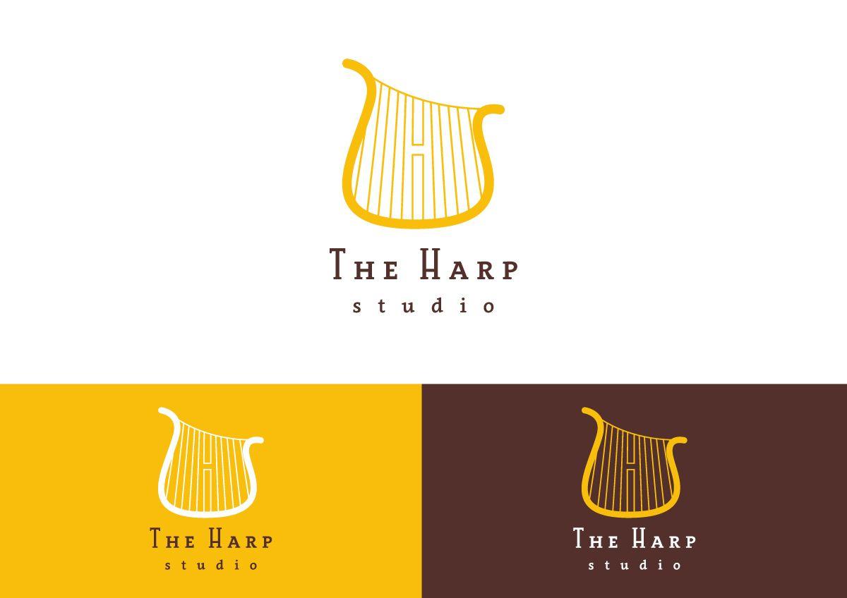 Harp Logo - Graphic Design Logo Design for The Harp Studio by Criativo Fortaleza ...