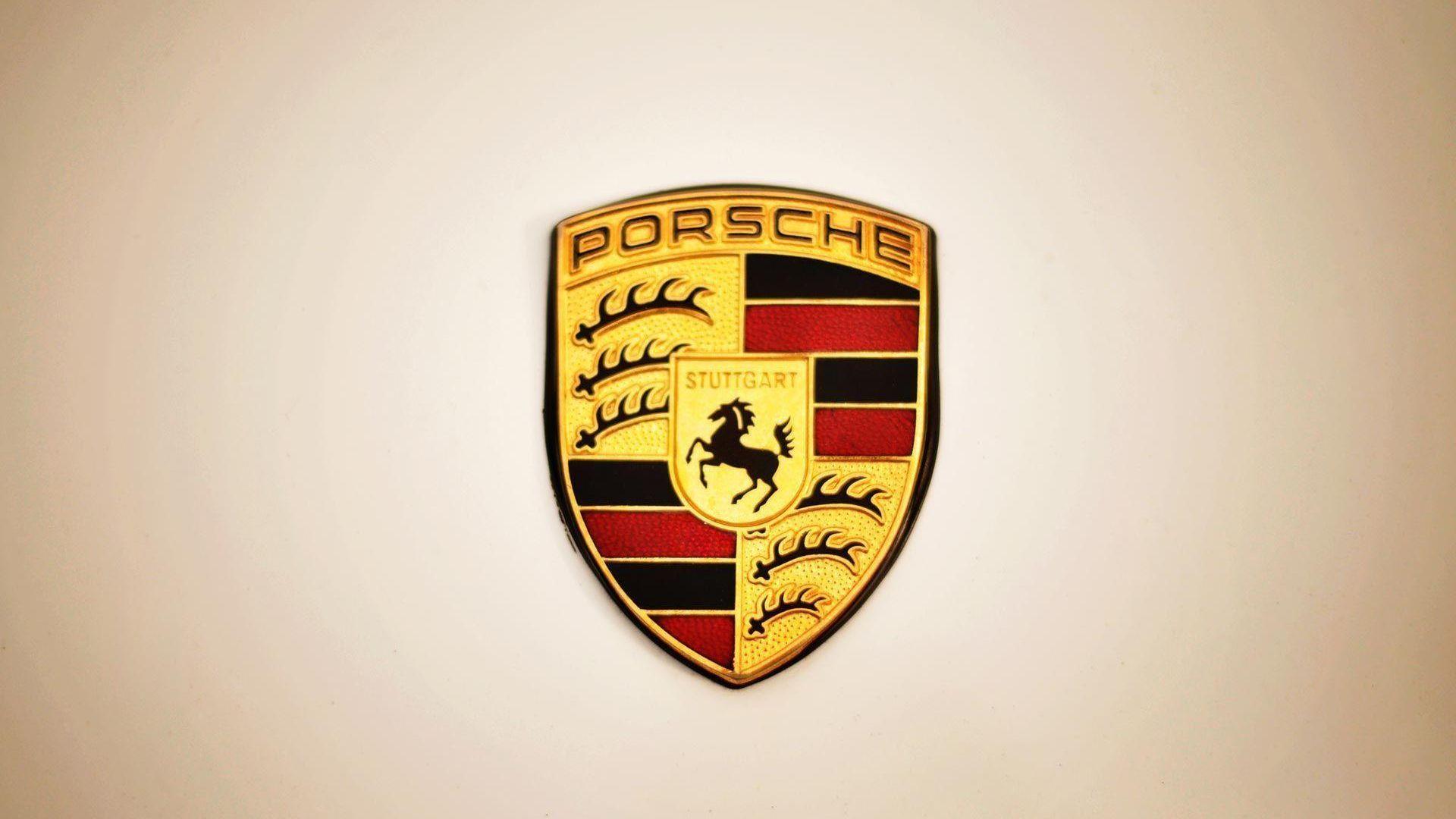 Porche Car Logo - Porsche Car Brand Logo Wallpaper - Wallpaper Stream