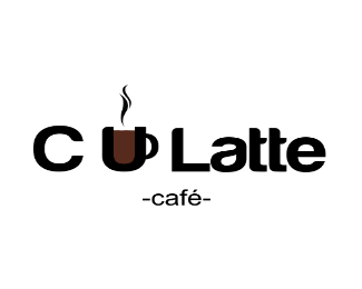 Latte Logo - C U Latte Designed by Raduu | BrandCrowd