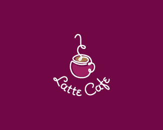 Latte Logo - Latte Cafe Designed by eflair | BrandCrowd