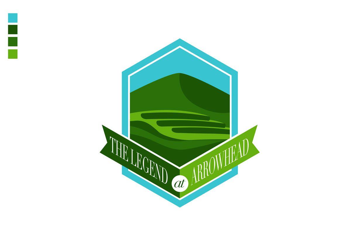 Green Arrowhead Logo - Professional, Upmarket, Embroidery Logo Design for The Legend at ...