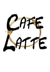 Latte Logo - Cafe Latte. Drew Lane and Captivation Musicals