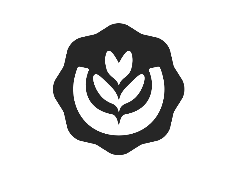 Coffee Art Logo - Crema Emblem by Tyler Tate | Dribbble | Dribbble
