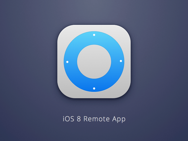 RemoteApp Logo - iOS 8 Remote App Sketch freebie free resource for Sketch