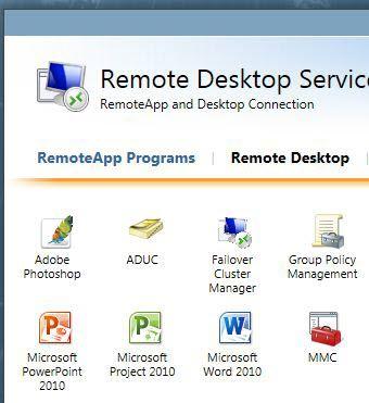 RemoteApp Logo - RemoteApp Icon missing