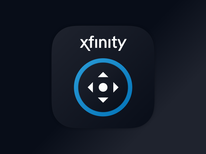 RemoteApp Logo - Xfinity Remote App Icon by Mike Garz | Dribbble | Dribbble