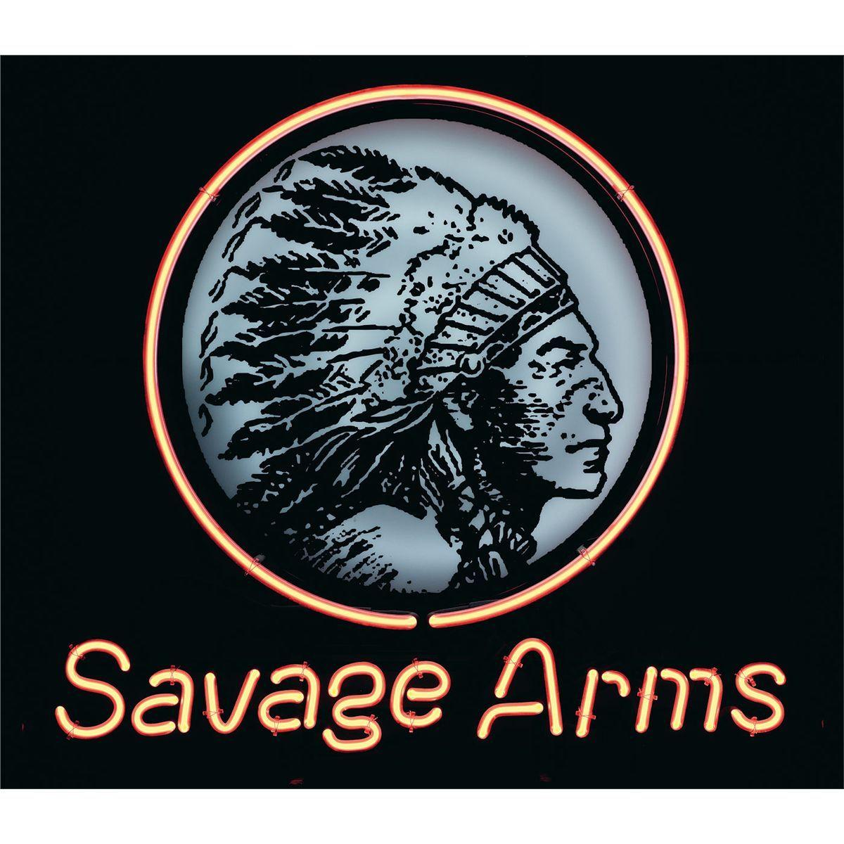 Savage Firearms Logo - Savage Arms Neon Sign
