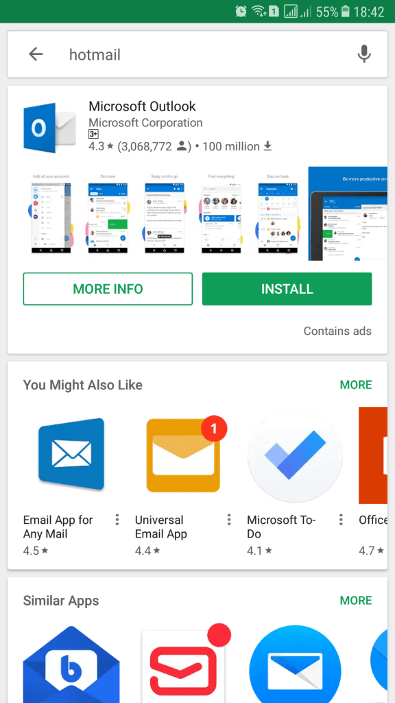 Hotmail App Logo - Search for hotmail (outlook) app on Google Play Store | hotmail ...