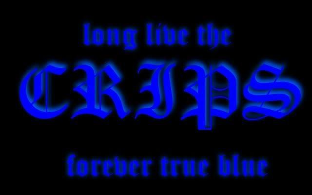 Blue Crip Logo - Crips Logos