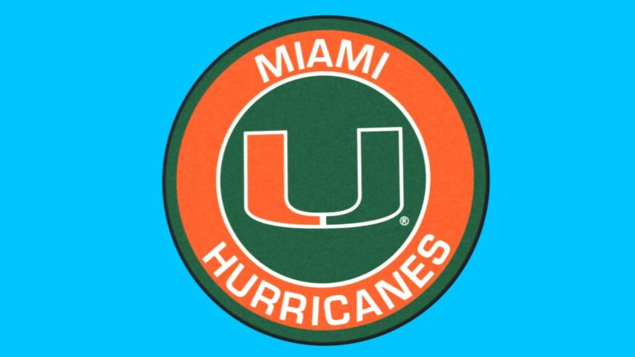 University of Miami Hurricanes Logo - University of Miami Hurricanes logo chroma - YouTube