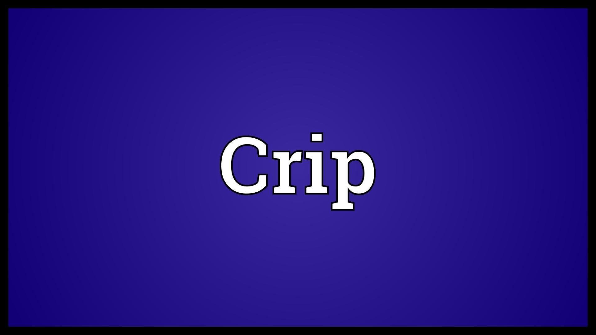 Blue Crip Logo - Crip Gang Wallpaper