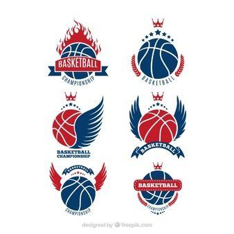 Red and Blue Basketball Logo - Basketball Logo Vectors, Photos and PSD files | Free Download