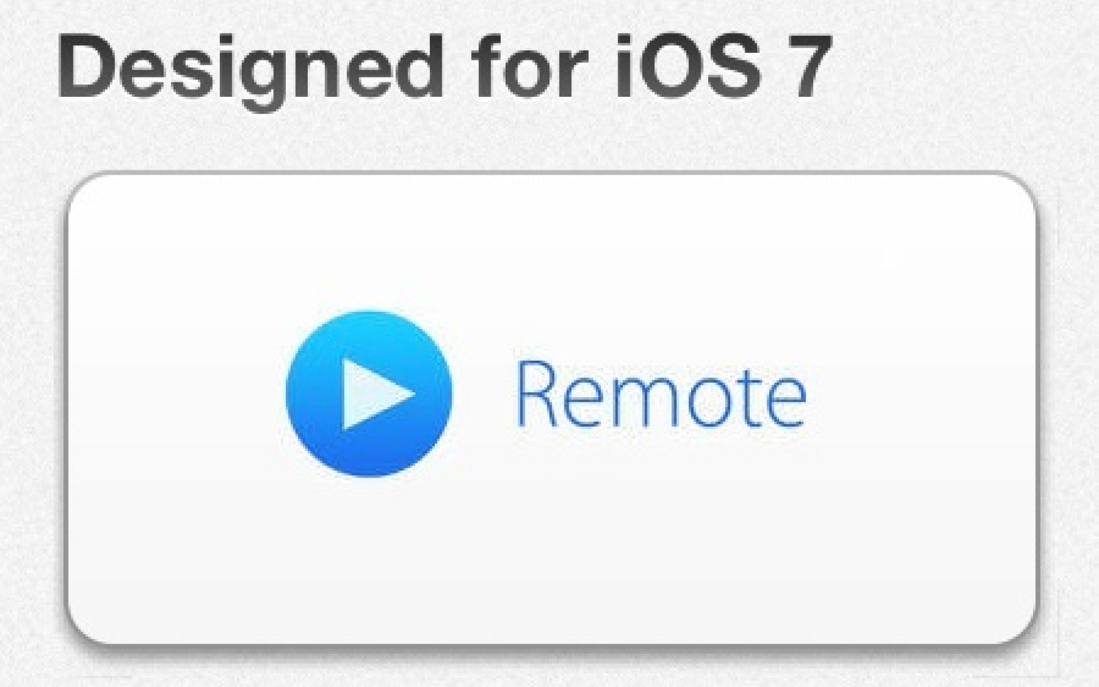 RemoteApp Logo - App Store banner corroborates impending iOS 7 update for Apple's