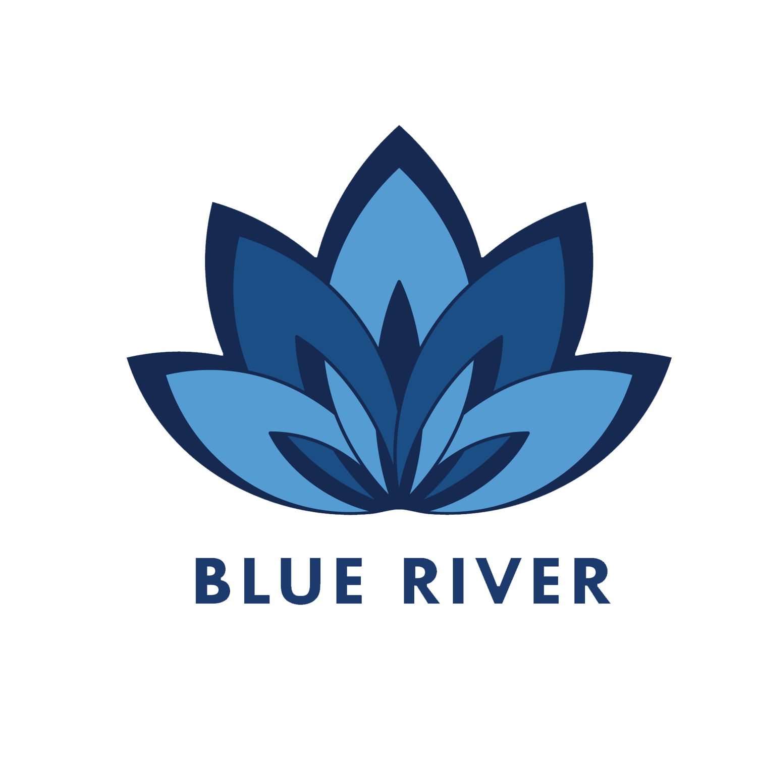 Teal and Blue Logo - Blue River Extracts & Terpenes