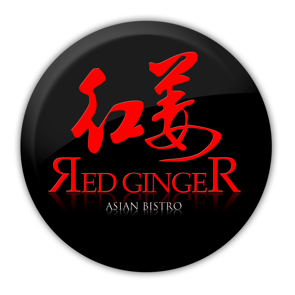 Red Asian Logo - Red Ginger