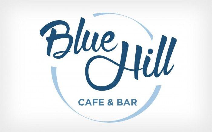 Blue Bar Logo - Logo design for Blue Hill Cafe & Bar | Amazing Creative