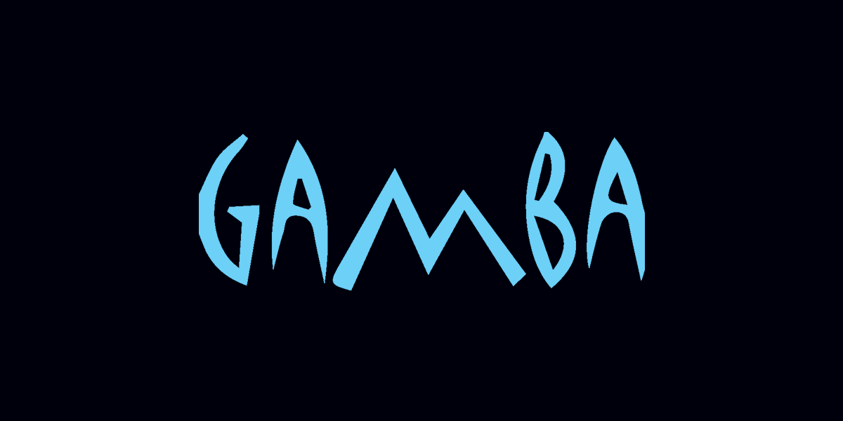 Teal and Blue Logo - Christmas Menus — Gamba
