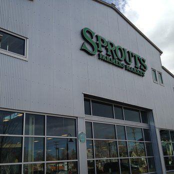 Sprouts Store Logo - Outside in front of store. Farmers Market Office Photo