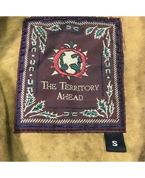 The Territory Ahead Logo - Winter The Territory Ahead Genuine Leather Jacket Mens Small Brown ...