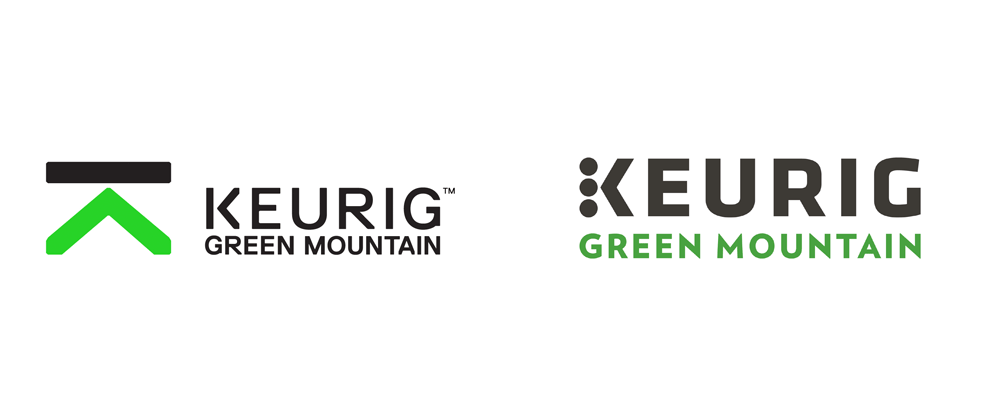 Green Mountain Logo - Brand New: New Logo for Keurig Green Mountain by Prophet