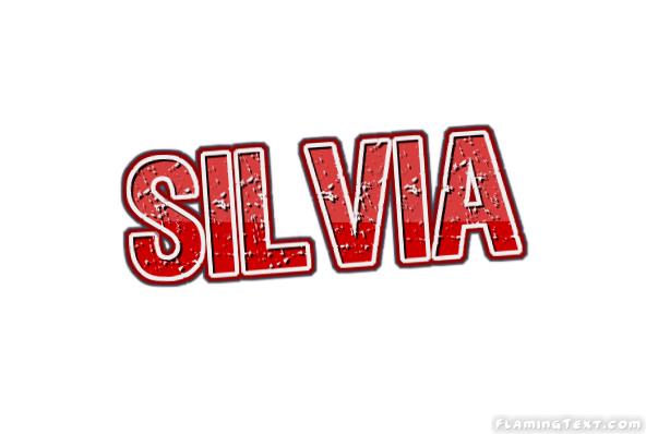 Silvia Logo - Silvia Logo. Free Name Design Tool from Flaming Text