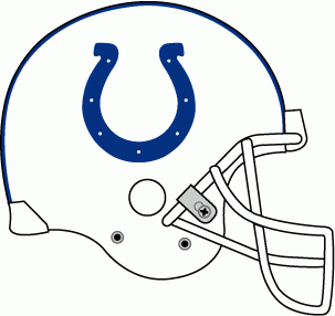 Horseshoe Team Logo - Baltimore Colts Helmet Football League (NFL)
