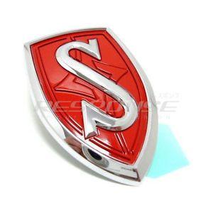 Silvia Logo - JDM Nissan Silvia S14 Front Hood Red S Emblem Badge For 1995-1998 ...