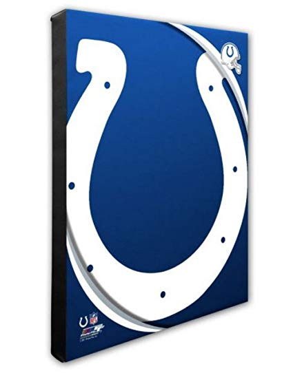 Horseshoe Team Logo - Amazon.com: Photo File Indianapolis Colts Team Logo Canvas Print ...
