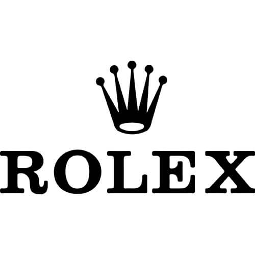 Black Rolex Logo - Rolex Logo Decal Sticker - ROLEX-LOGO | Thriftysigns