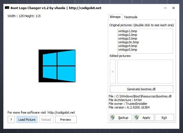 Custom Windows Logo - How To Easily Change Windows 8 Or 8.1 Boot Logo