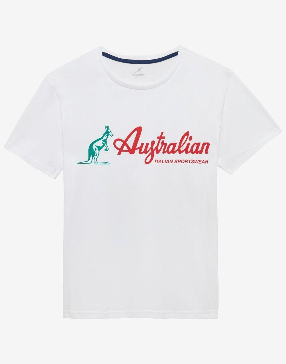 Italian Sportswear Brand Logo - T Shirt Vintage Logo: Australian