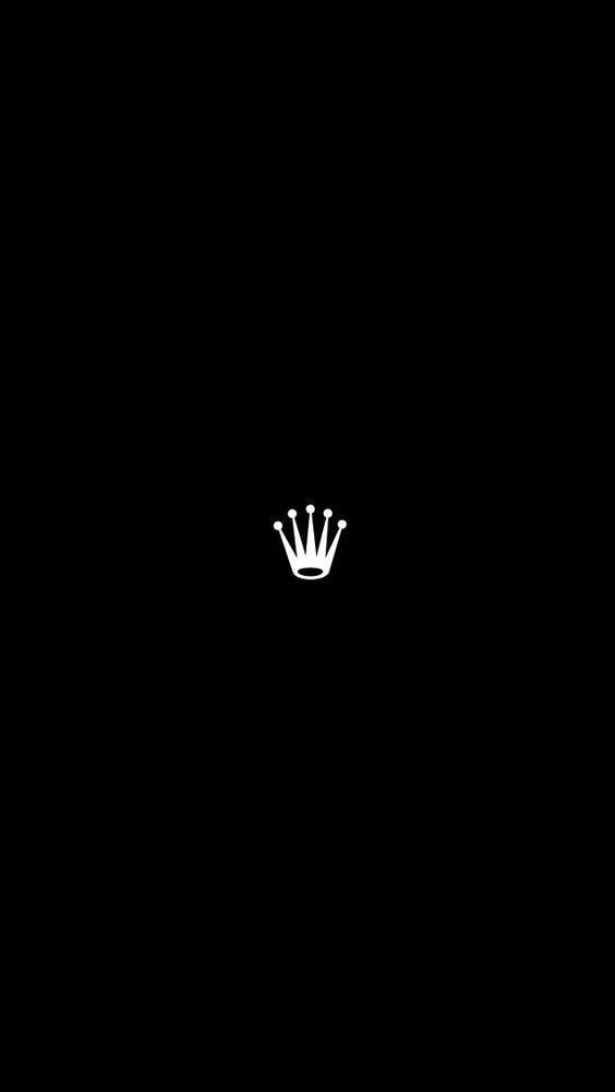 Black Rolex Logo - best image about Tapety. Crown logo, Rolex and Crowns