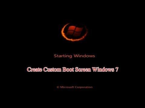 Custom Windows Logo - How to Change Windows Boot Screen - YouTube