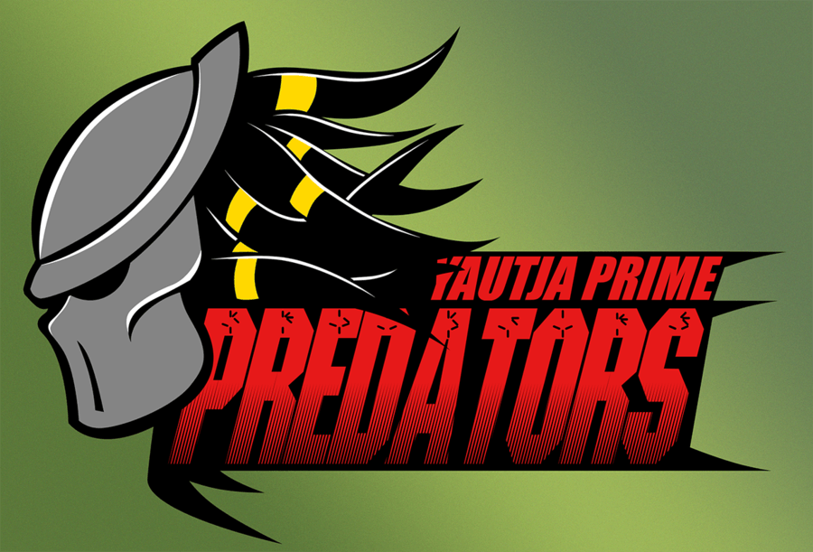 Red Predator Logo - PREDATORS Sports Team Logo