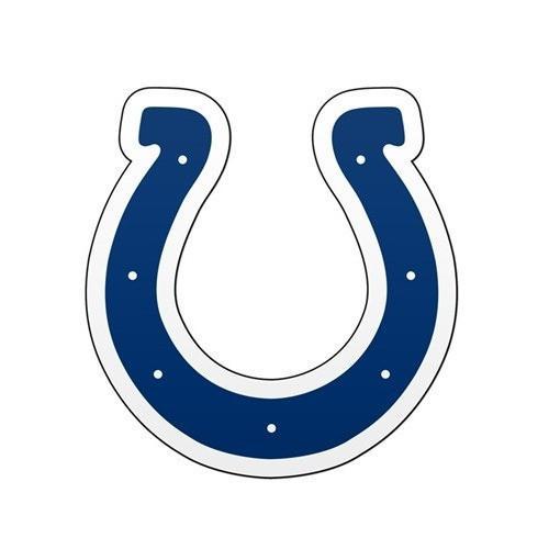 Horseshoe Team Logo - Indianapolis Colts 6 Team Logo Magnet