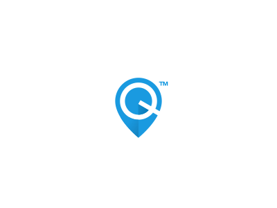What Has a Blue Q Logo - Q + Pin Logo Design by Dalius Stuoka. logo designer. Dribbble