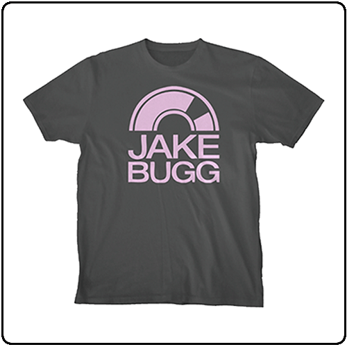 Jake Bugg Logo - Jake Bugg. Pink Logo (Charcoal)