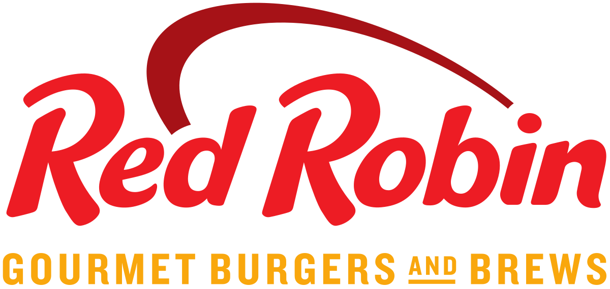 Resturants Red Hamburger Logo - Red Robin