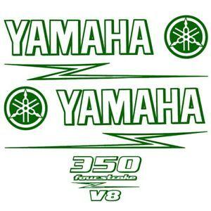 Yamaha Boat Logo - Yamaha Boat Cowling Decal P1042802 HP Four Stroke V8 3 PC Kit