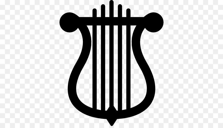 Harp Logo - Lyre Harp Logo Musical Instruments - harp png download - 512*512 ...