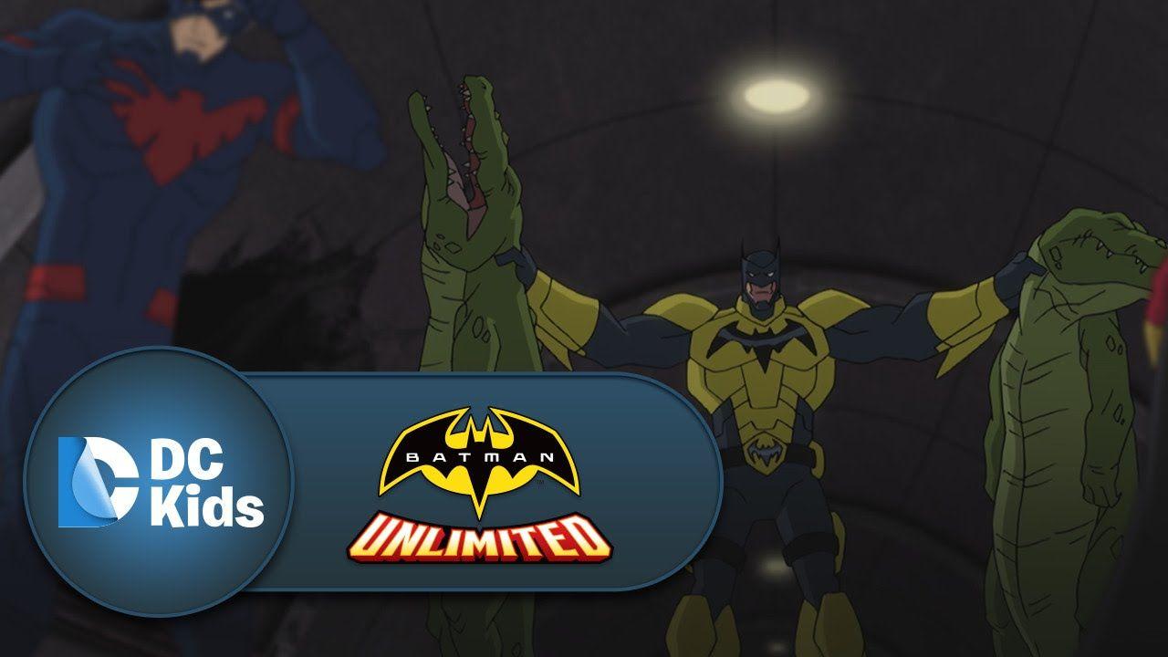 Red Robin DC Logo - Red Robin and Nightwing Take Down Killer Croc | Batman Unlimited ...